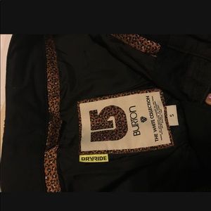 Burton snowboarding pants